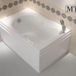 MTI-73 אמבטיה אקרילית מלבנית 70 אורך 105