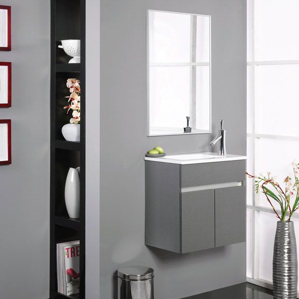 ארון אמבטיה קטן תלוי 55*35 דנוור – תמונה 2