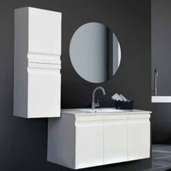 Alternative view of ארון אמבטיה עומק 39 דגם גבע