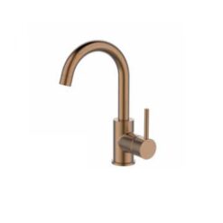 ברז ברבור רוז גולד מוברש