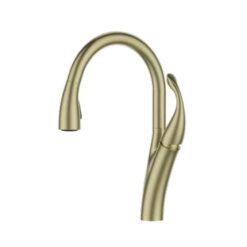 ברז מטבח לוטוס זהב מט