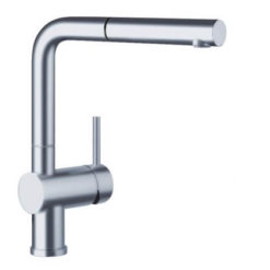 ברז מטבח נשלף לינוס בלנקו כרום