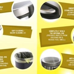 פח לשירותים, פח למטבח JAVA