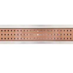 תעלת ניקוז נירוסטה חברת שוני רוז גולד שוני