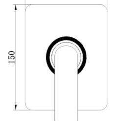 שרטוט אינטרפוץ 3 דרך זהב מבריק