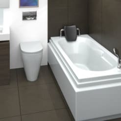 MTI-04 אמבטיה אקרילית מלבנית 70 ואורך 150