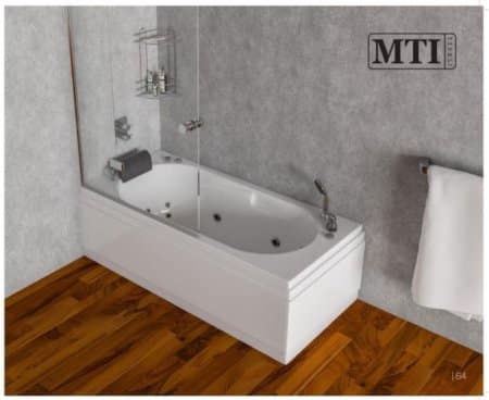 MTI-04 אמבטיה אקרילית מלבנית 70 ואורך 150