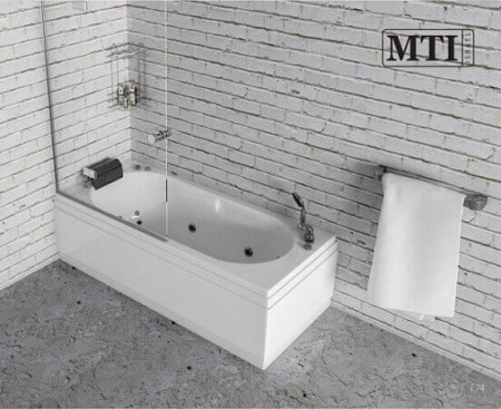 MTI-06 אמבטיה אקרילית מלבנית