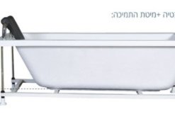 MTI-60 אמבטיה אקרילית מלבנית 70 ואורך 150