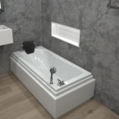 MTI-91 אמבטיה אקרילית מלבנית