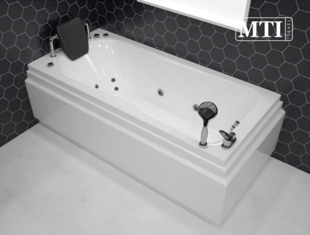 MTI-91 אמבטיה אקרילית מלבנית