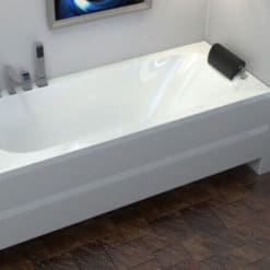 אמבטיה אקרילית מלבנית MTI-117 רוחב 70 ואורך 170