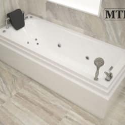 אמבטיה אקרילית מלבנית MTI-93 רוחב 70 אורך 170