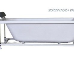 אמבטיה אקרילית מיטת תמיכה MTI-62 רוחב 70 אורך 170