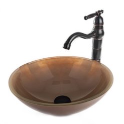 כיור זכוכית מונח 41 מוקה