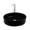 כיור מונח שחור לאמבטיה שפה דקה