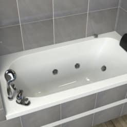 MTI-114 אמבטיה אקרילית מלבנית 70 אורך 140