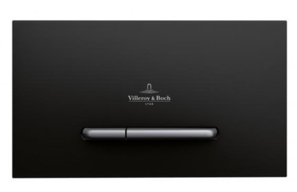 לחצן ניאגרה סמויה Villeroy & boch גוון שחור