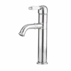 ברז לכיור אמבטיה דגם 1621 מעוצב ידית בירה ופיה מעוצבת כרום clear