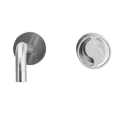 ברז קיר לכיור אמבטיה כרום מט דגם 1005