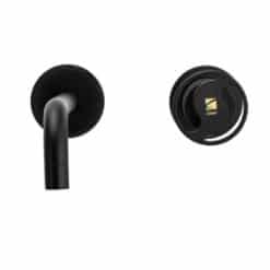 ברז קיר שחור לכיור אמבטיה