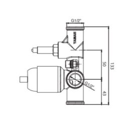 סט אינטרפוץ 4 דרך חמת אייס שרטוט