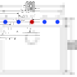 מידות כיור מטבח גרניט שוני סמארט 60