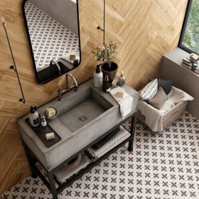 ריצוף דמוי עץ חיפוי