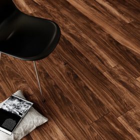 ריצוף דמוי פרקט כהה