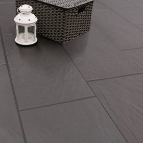 ריצוף חוץ תמונות אפור