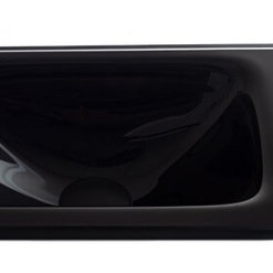 כיור זכוכית אינטגרלי שחור