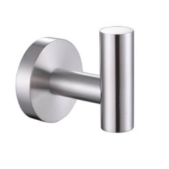 מתלה למגבת ידיים פנים גוון כרום מוברש מט