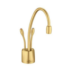 ניגא ברז חם קר ברונזה מוברש מט HC 1100