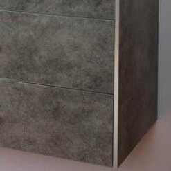 ארון אמבטיה אמבין HPL גוון אפור עננים