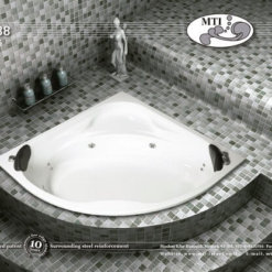 אמבטיה פינתית מידות 135 על 135 אקרילית MTI-88