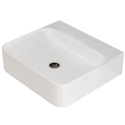 כיור מונח לאמבטיה או כיור תלוי - דגם סיאול 43 - חרסה