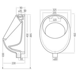 מידות משתנה תלויה חמת חרסה דגם פולו