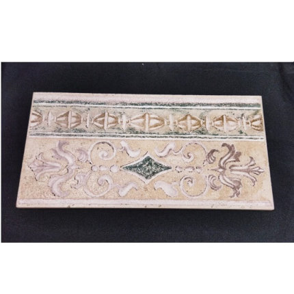 פס דקור קרמיקה 30 על 15 סמ מתאים לריצוף