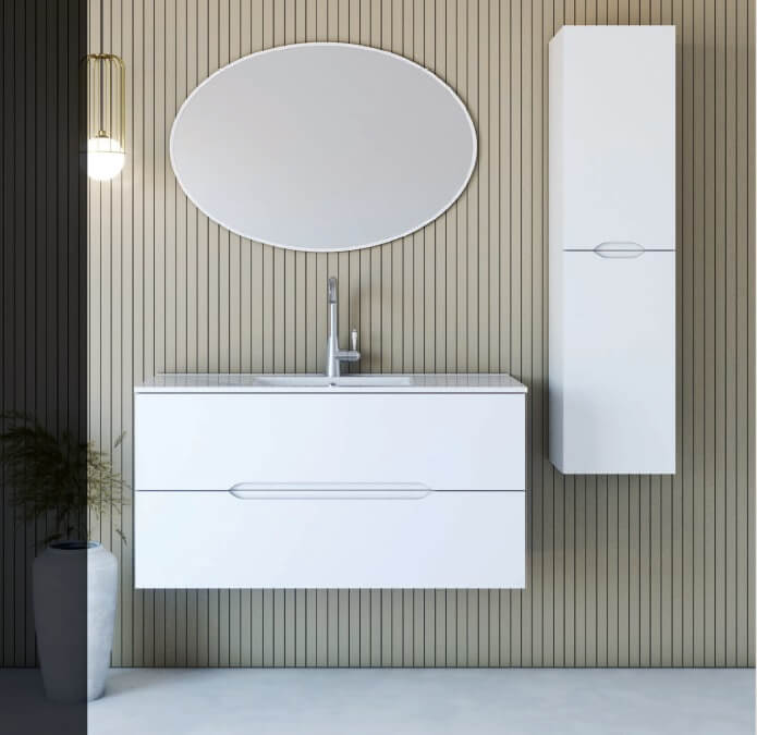 ארון אמבטיה תלוי דגם שגיב צר 40