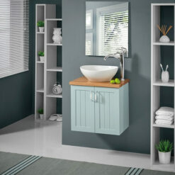 ארון אמבטיה 55 - 35 תלוי משטח בוצר (1)