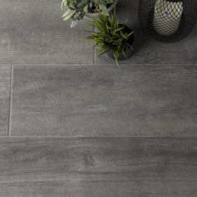 קרמיקה דמוי פרקט sintesi Timber-Grigio
