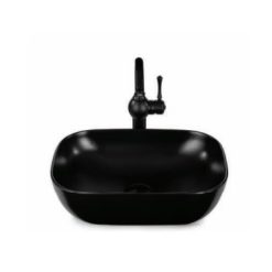 כיור מונח לאמבטיה שחור מט 46 סמ 9850MB