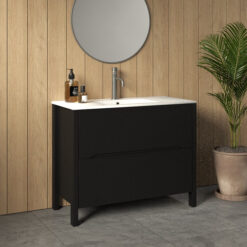 ארון אמבטיה עומד 2 מגירות ידית אינטרגרלית אורין