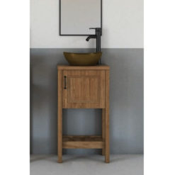 ארון אמבטיה עומד 45-30 אריזונה עץ מלא