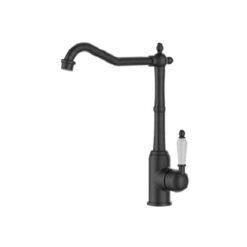 ברז לכיור מונח מעוצב יסמין שחור מט