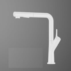 ברז מטבח פיה ארוכה לבן מט