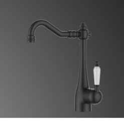 ברז לכיור אמבטיה בעיצוב עתיק מליסה שחור מט