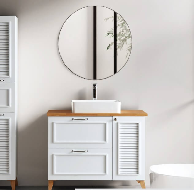 ארון אמבטיה עומד דגם רומי