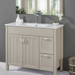 ארון אמבטיה צפריר 2 מגירות אפוקסי