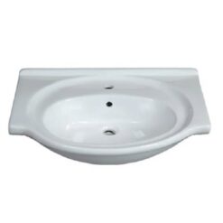 כיור תלוי או אינטגרלי בטן רוחב 55 80 90 100 105 סמ